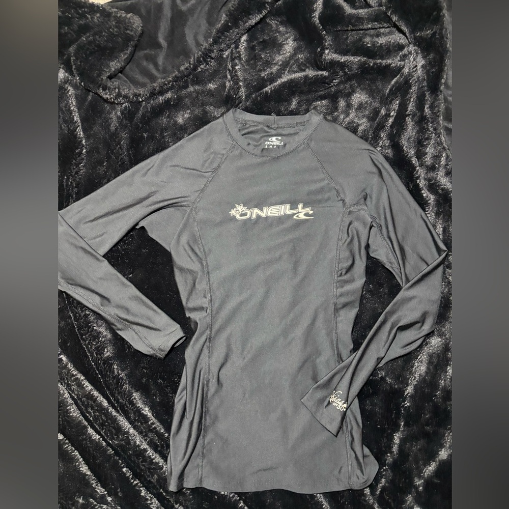 O'Neill Charcoal Long Sleeve Rash Guard